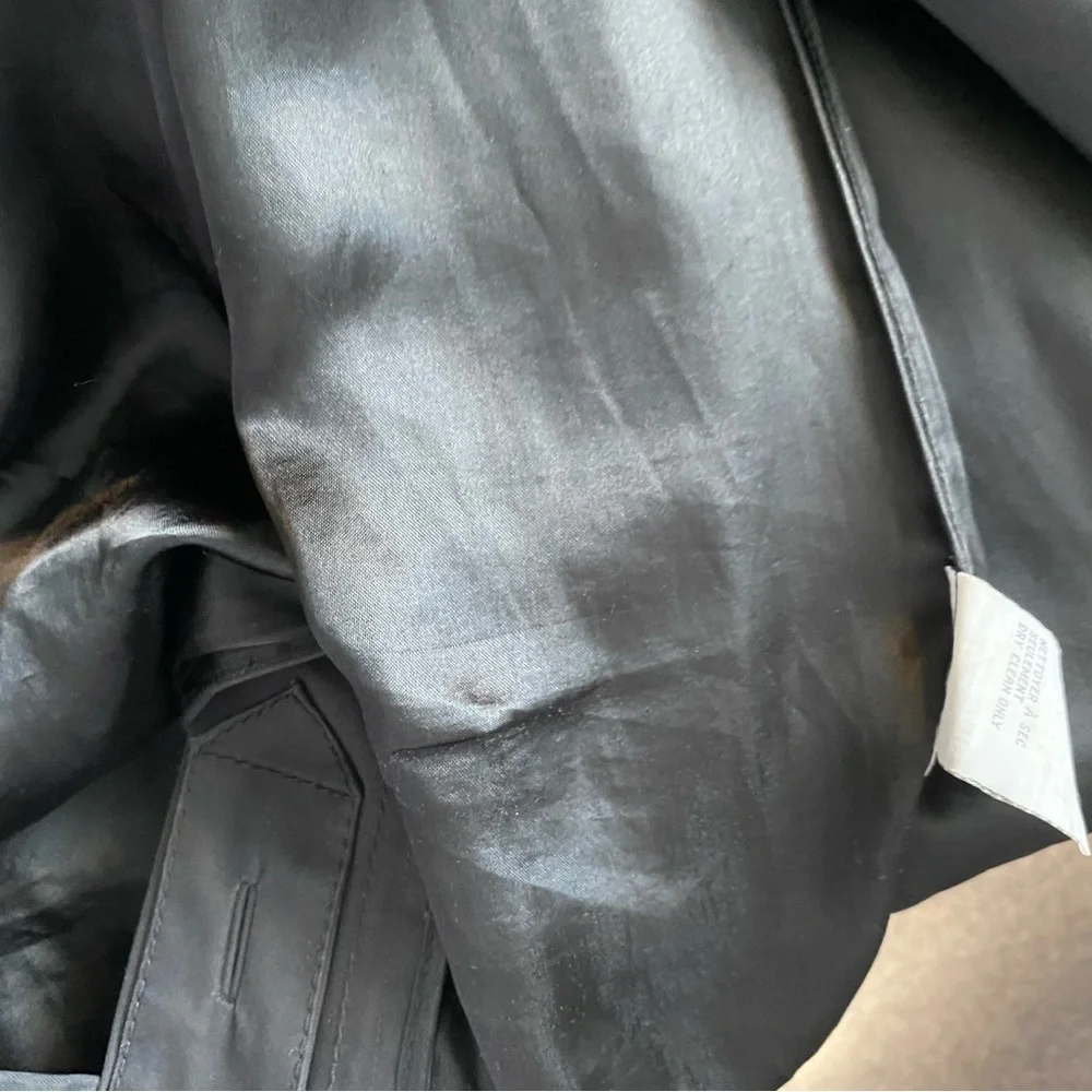 JOSEF - Black Classic Trench Coat - L - China